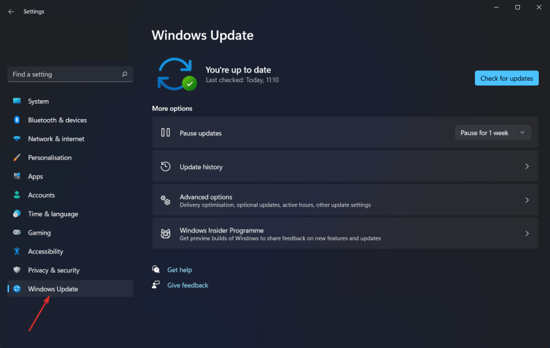 windows-update windows 11 dynamic refresh rate not working