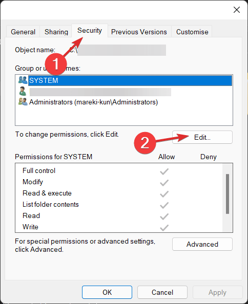 system-edit windows 11 sandbox not working
