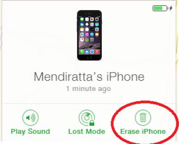 iphone unavailable lock screen - erase iphone successfully