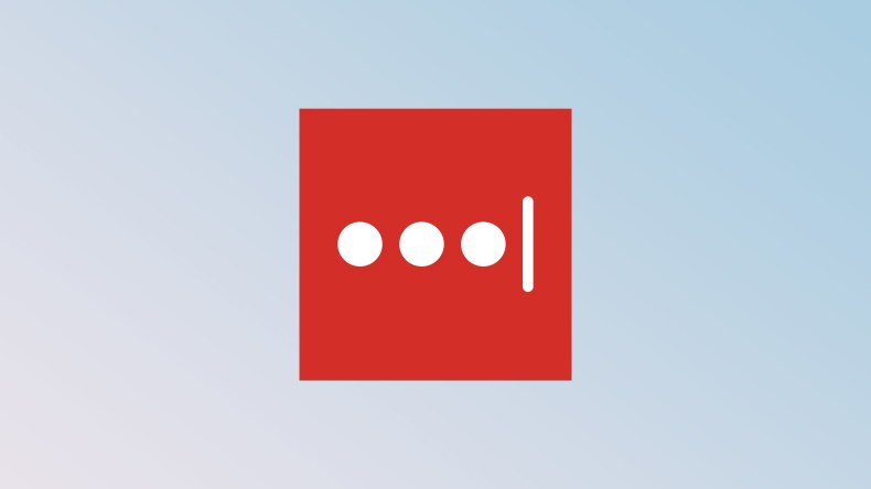 The LastPass logo on a pale blue background