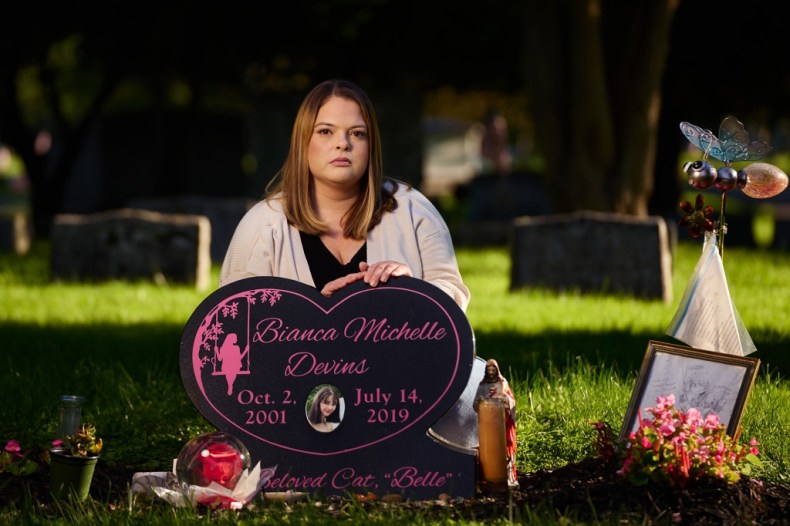 New York mother Kim Devins has been attempting to gain control of accounts belonging to her 17-year-old daughter Bianca who was murdered in 2019.