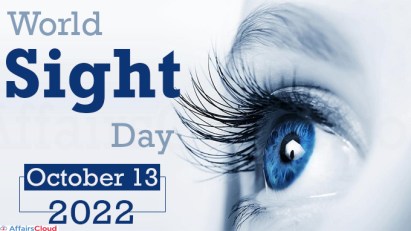 World Sight Day - October 13 2022