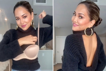 I'm a fashion guru - my clever hack lets you wear a bra under a backless top