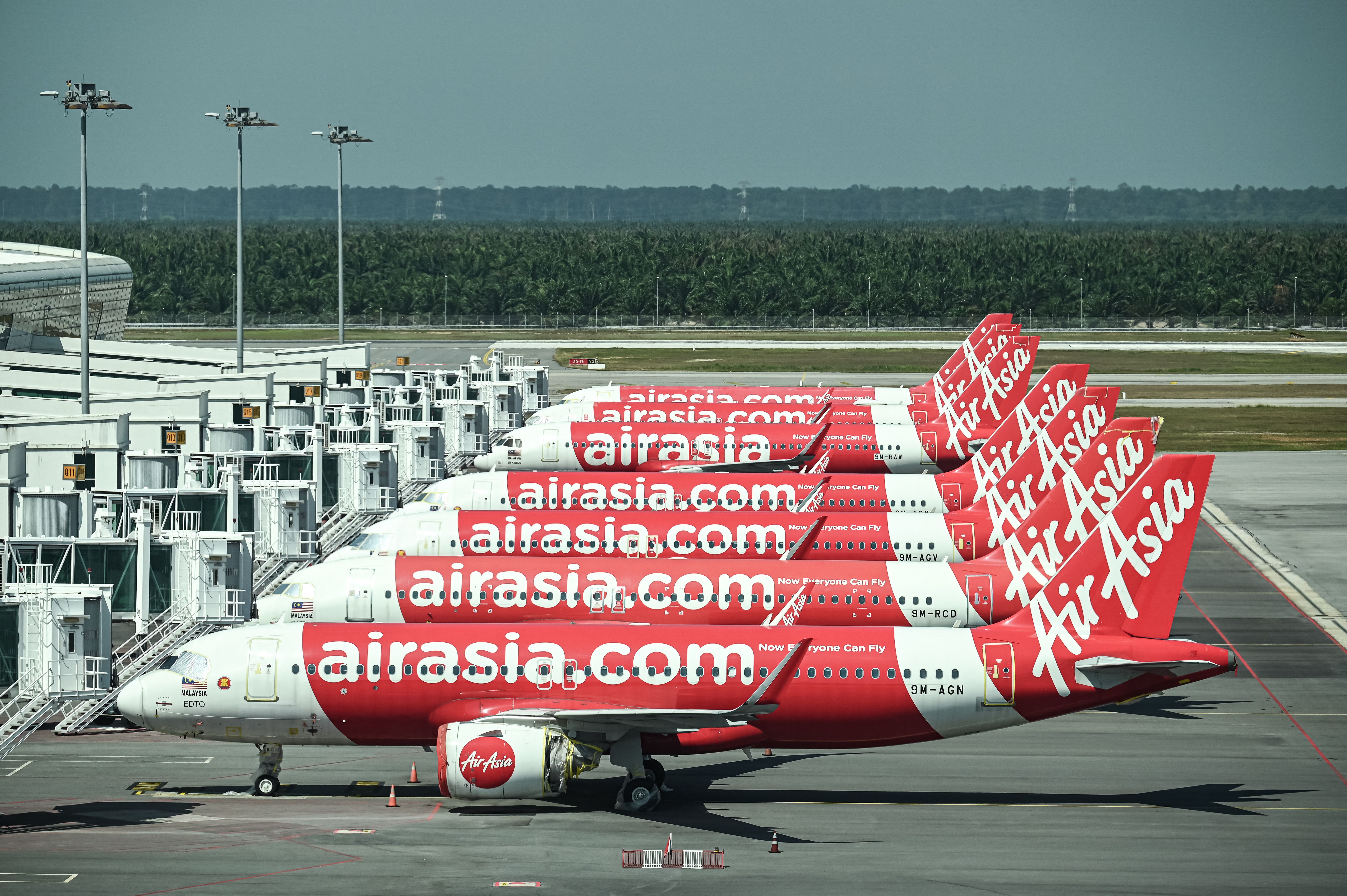 AirAsia Airbus A320s
