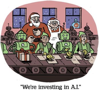 Comic" "We're Investing in A.I."