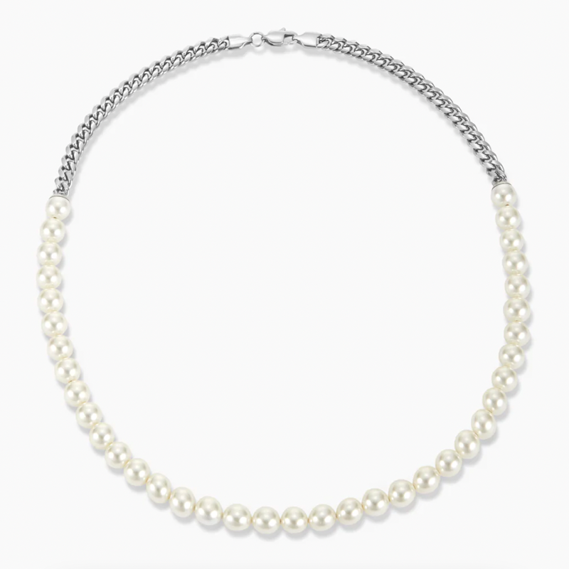 <p>Cuban Link Pearl Necklace</p><p>jaxxon.com</p><p>$149.00</p><p><a href="https://go.redirectingat.com?id=74968X1596630&url=https%3A%2F%2Fjaxxon.com%2Fproducts%2Fcuban-link-pearl-necklace-8mm-silver%3Fvariant%3D39961538166887%26nbt%3Dnb%253Aadwords%253Ax%253A18133749323%253A%253A%26nb_adtype%3Dpla%26nb_mi%3D140493452%26nb_pc%3Donline%26nb_pi%3D39961538166887%26nb_si%3D%257Bsourceid%257D%26GA_network%3Dx%26GA_device%3Dc%26GA_campaign%3D18133749323%26GA_loc_physical_ms%3D9067609%26GA_landingpage%3Dhttps%253A%252F%252Fjaxxon.com%252Fproducts%252Fcuban-link-pearl-necklace-8mm-silver%253Fvariant%253D39961538166887%2526nbt%253Dnb%25253Aadwords%25253Ax%25253A18133749323%25253A%25253A%2526nb_adtype%253Dpla%2526nb_kwd%253D%2526nb_ti%253D%2526nb_mi%253D140493452%2526nb_pc%253Donline%2526nb_pi%253D39961538166887%2526nb_ppi%253D%2526nb_placement%253D%2526nb_si%253D%257Bsourceid%257D%2526nb_li_ms%253D%2526nb_lp_ms%253D%2526nb_fii%253D%2526nb_ap%253D%2526nb_mt%253D%26gclid%3DCj0KCQiA_bieBhDSARIsADU4zLdmdKboyqlhnK6xqko7g9FlHu8BIL_19RgUY2F5kKtHStJyfGUHpuYaAm3-EALw_wcB&sref=https%3A%2F%2Fwww.esquire.com%2Fstyle%2Fmens-accessories%2Fa42621898%2Fmens-pearl-necklaces-trend%2F" rel="nofollow noopener" target="_blank" data-ylk="slk:Shop Now" class="link ">Shop Now</a></p><span class="copyright">jaxxon.com</span>