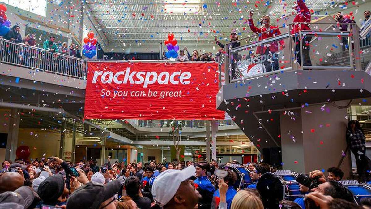 Rackspace celebrated a rebranding as part of its restructuring in 2019 at its Windcrest headquarters. It said Thursday it’s completed its investigation into a ransomware attack last year, and is shutting down the service hackers hit.