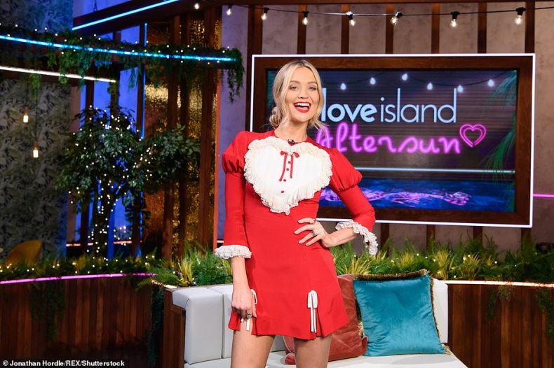 Moving on: This series of Winter Love Island will also see a new host after Laura Whitmore stepped down from the show , with Maya Jama confirmed as her replacement last month