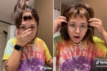 Woman left looking like a Stranger Things character after at-home haircut fail