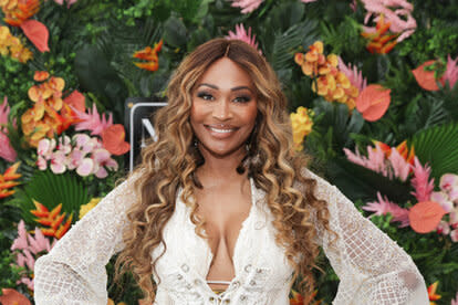Cynthia Bailey poses for a photo at an event.