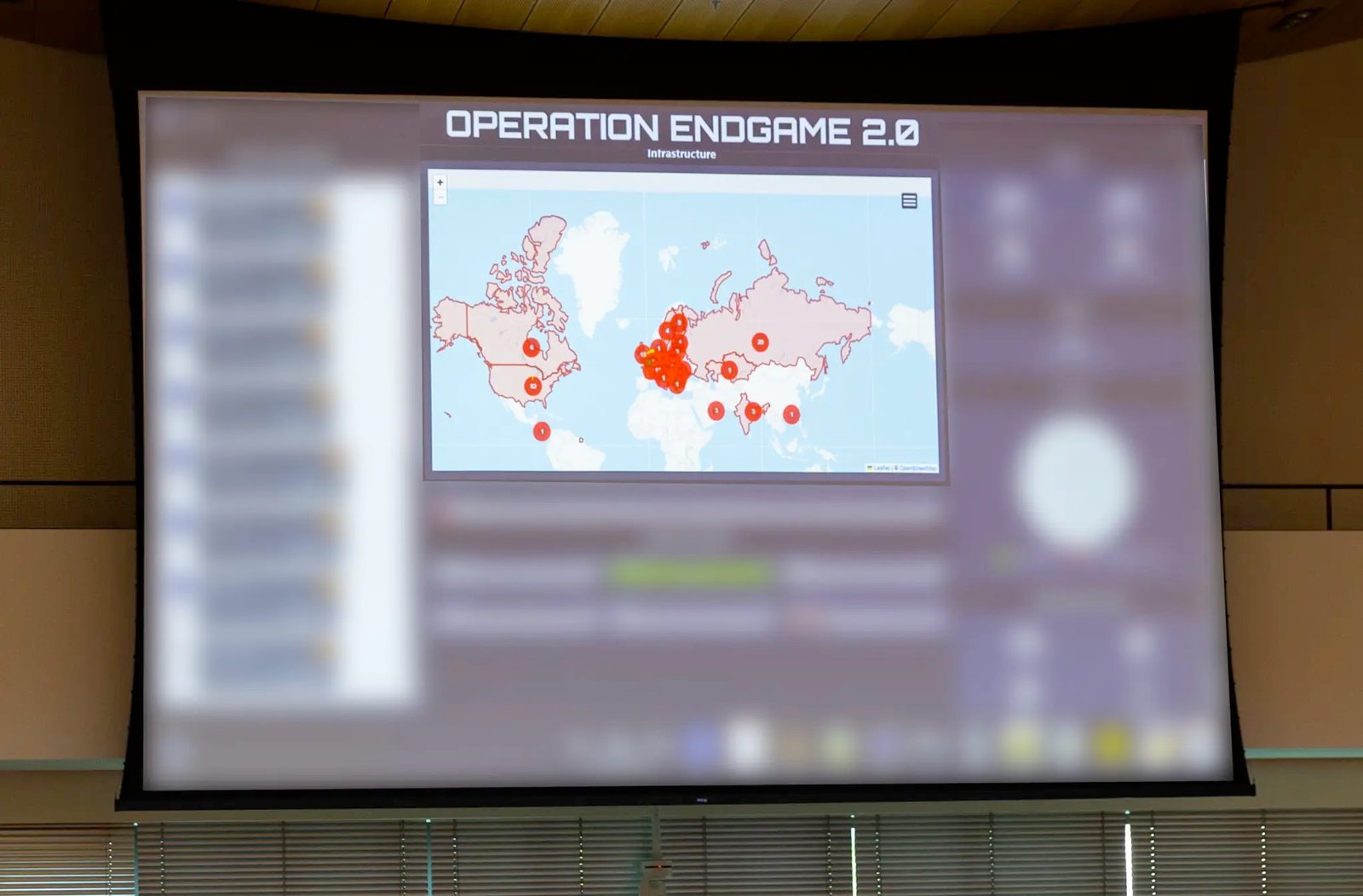 International investigators participate in takdown of malware infrastructure at Europol command centre in the Hague in May 2025. Image credit: Europol