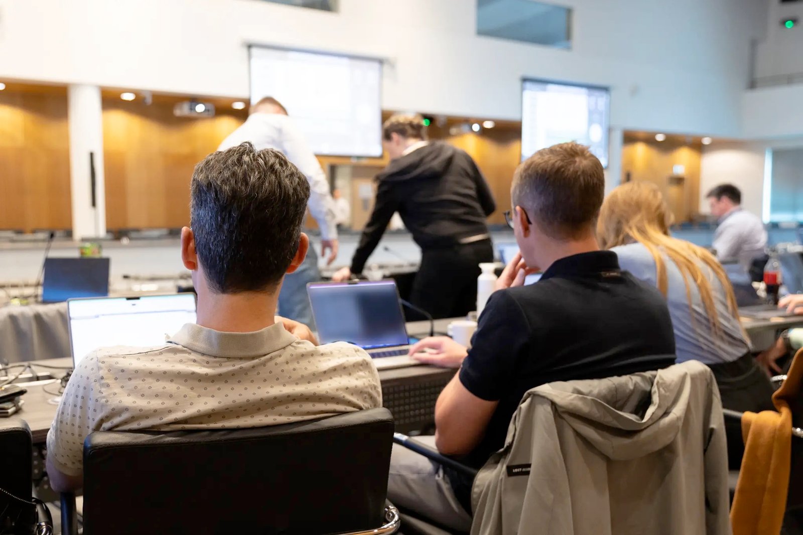 International investigators participate in takdown of malware infrastructure at Europol command centre in the Hague in May 2025. Image credit: Europol