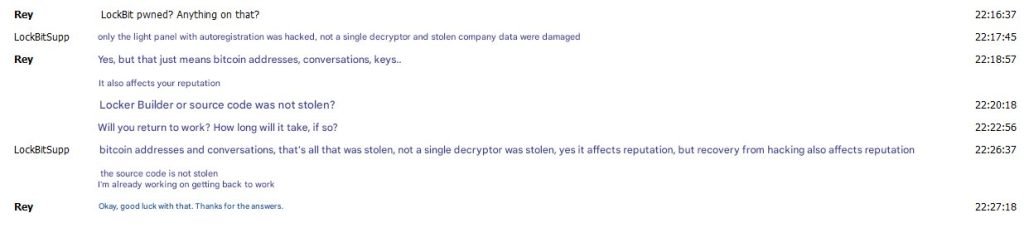 LockBit’s Dark Web Domains Hacked, Internal Data and Wallets Leaked