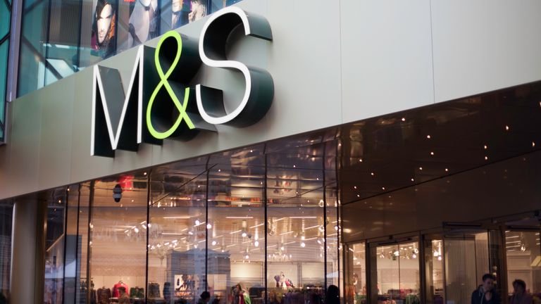 A Marks and Spencer store. Pic: iStock