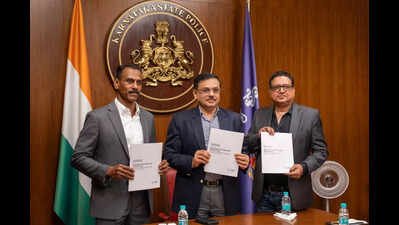 Karnataka DG & IGP M A Saleem releases “The State of AI-Powered Cybercrime: Threat & Mitigation Report 2025” report readied by GIREM and Tekion in Bengaluru. AI-driven cybercrime threatens India’s digital future, Rs 23,000 crore lost in 2024