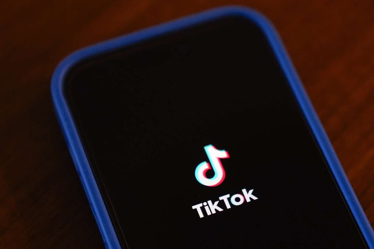 The TikTok app logo on an iPhone on Jan. 17 in Houston. Experts say apps like TikTok lack protections to stay ahead of new threats, giving hackers an opening to commit cyberattacks.