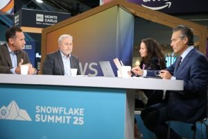  Adam DeMonaco, chief information security officer of Ebates Performance Marketing Inc., d/b/a Rakuten Rewards, and Brad Jones, chief information security officer and vice president of information security at Snowflake Inc., talk with theCUBE about data governance – Snowflake Summit 2025. 