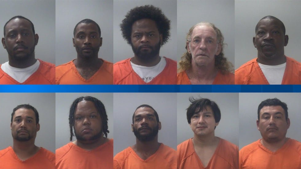 Top Row, Left to Right: Darryl Surles Jr, Marshae Rivers, Damien Jones, John Erby, Rubin...