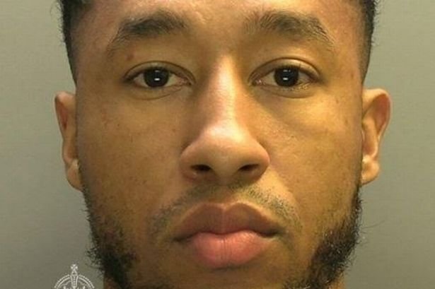 Police custody shot of Ryan Bonsu 