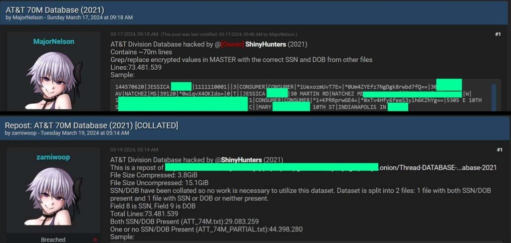 After Denial, AT&T Confirms Data Breach Affecting 73 Million Users