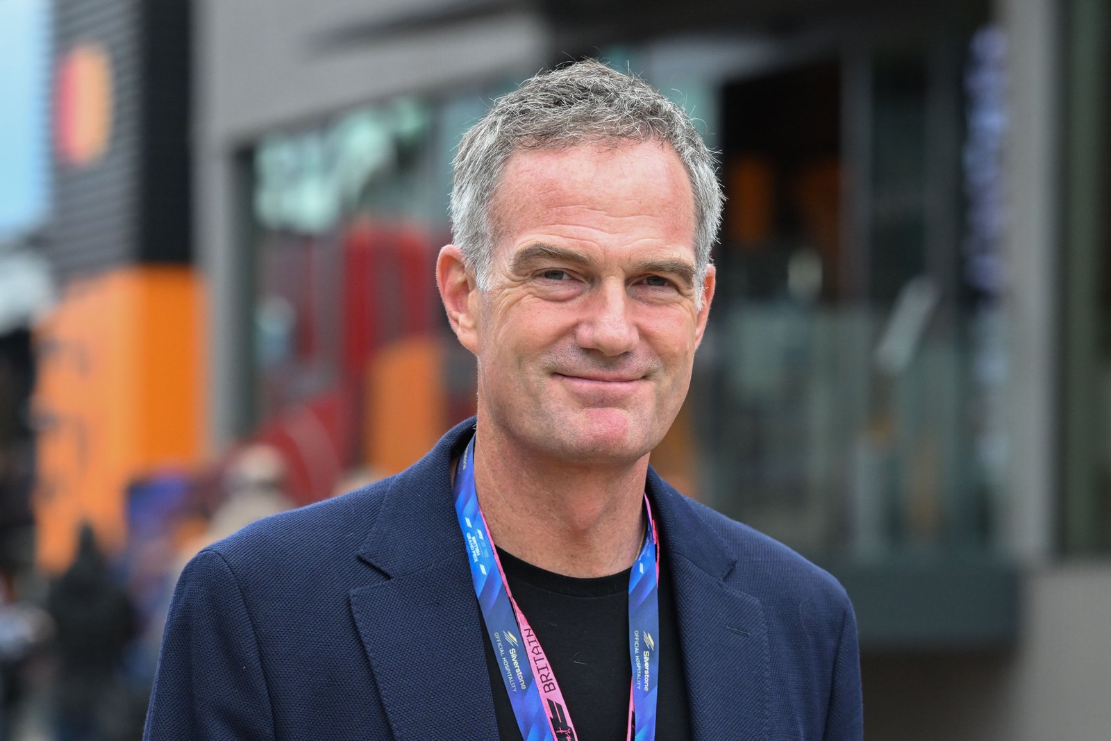 Peter Kyle, Secretary of State for Science, Innovation and Technology, at Silverstone Circuit.