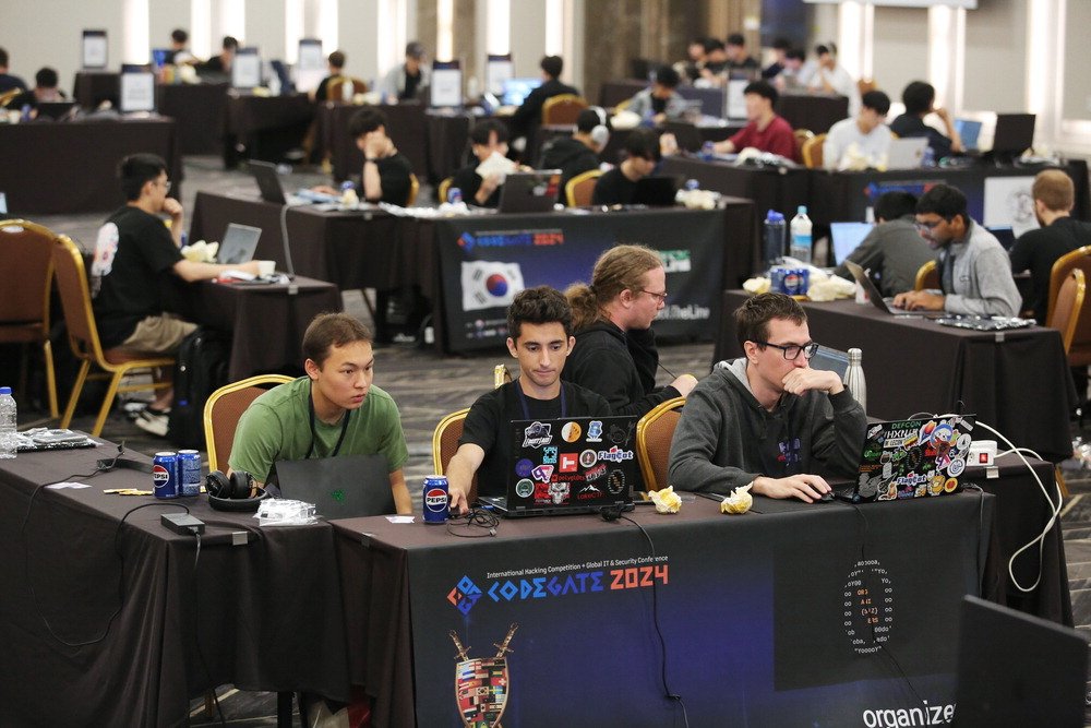 "Codegate 2024" held at COEX in Seoul in August last year. Hancom Group