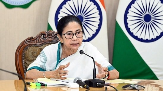 In her letter to Amit Shah, Mamata Banerjee said that cybercrimes are taking a "severe toll on individuals and institutions alike".(ANI)