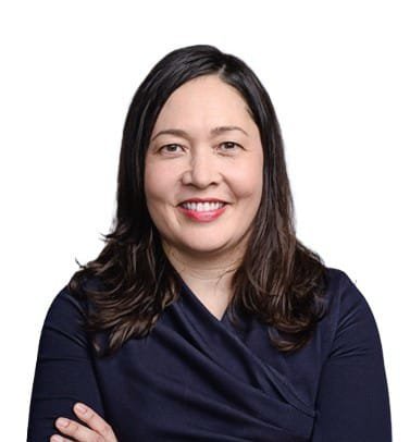 A headshot of Experian's Christine Foster.