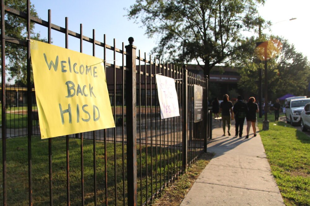 Marshall Middle School back to school