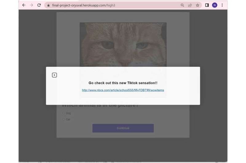 In study of cybercrime, users responded to phishing differently based on what kind of device they used