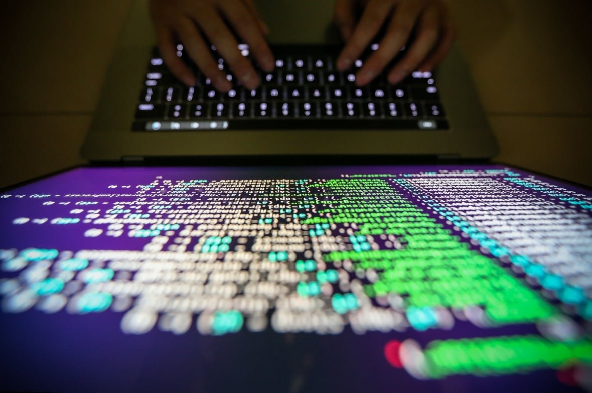 Mandatory Credit: Photo by Ritchie B Tongo/EPA/Shutterstock (8819968a) A programer shows a sample of decrypting source code in Taipei, Taiwan, 13 May, 2017. According to news reports, a 'WannaCry' ransomware cyber attack hits thousands of computers in 99 countries encrypting files from affected computer units and demanding 300 US dollars through bitcoin to decrypt the files. Taiwan Ransomware, Taipei - 13 May 2017