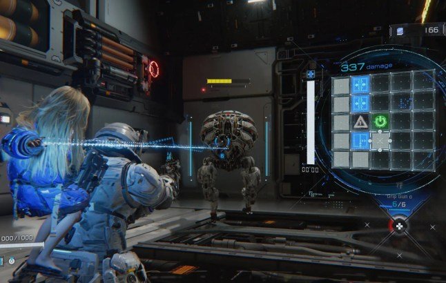 Pragmata hacking gameplay