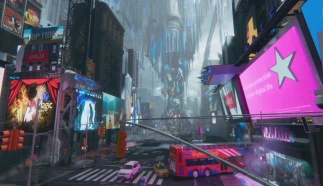 New York replica in Pragmata