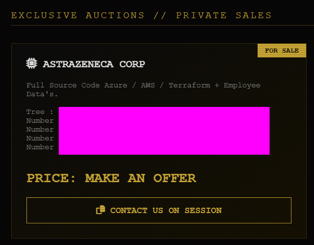 Hacker Group LAPSUS$ Claims Alleged AstraZeneca Data Breach